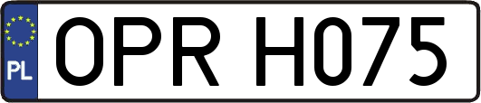 OPRH075