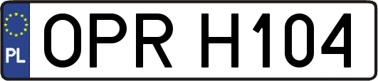 OPRH104