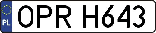 OPRH643