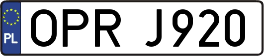 OPRJ920