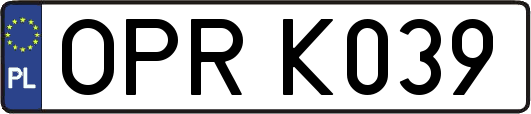 OPRK039