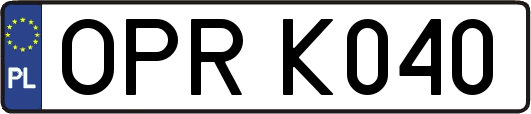 OPRK040