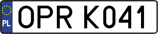 OPRK041