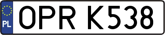OPRK538