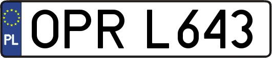 OPRL643