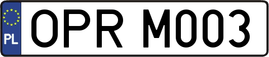 OPRM003