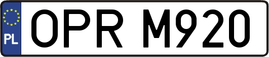 OPRM920