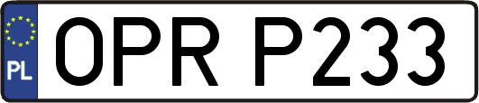 OPRP233