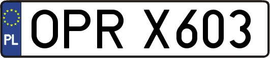OPRX603
