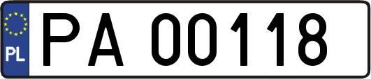 PA00118