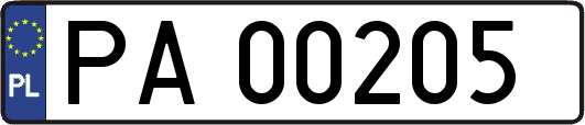 PA00205
