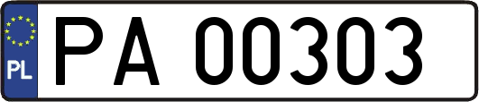 PA00303