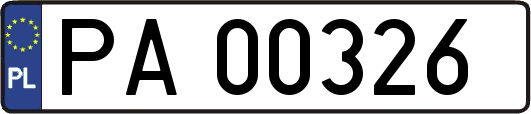 PA00326