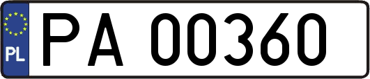 PA00360