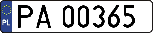 PA00365