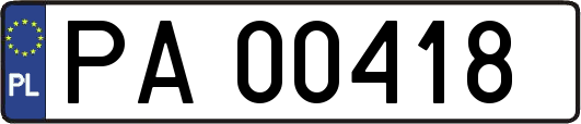 PA00418