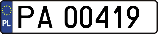 PA00419