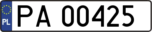 PA00425