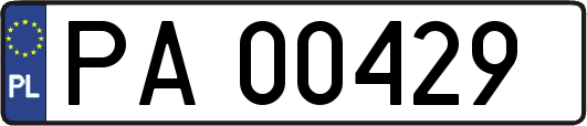 PA00429