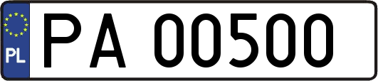 PA00500