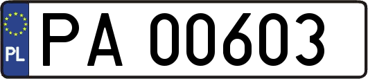 PA00603