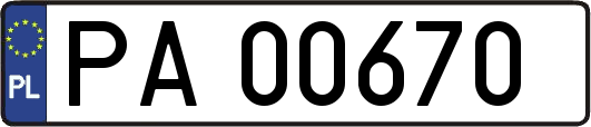 PA00670