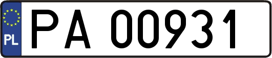 PA00931