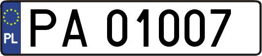 PA01007