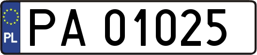 PA01025