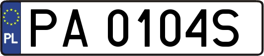 PA0104S