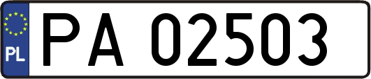 PA02503