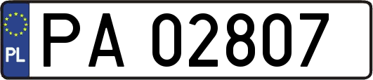 PA02807