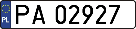 PA02927