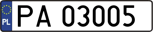 PA03005