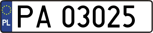 PA03025