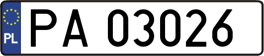 PA03026