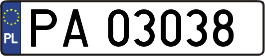 PA03038