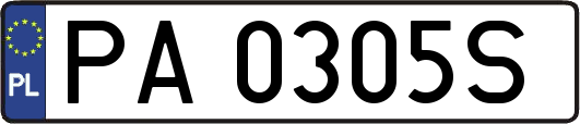 PA0305S