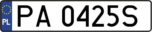 PA0425S