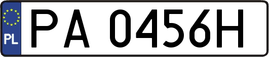 PA0456H