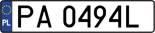 PA0494L