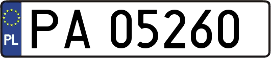 PA05260