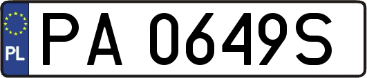 PA0649S