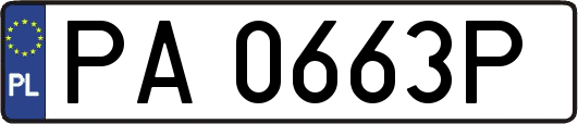 PA0663P