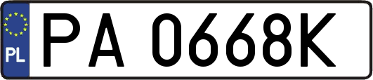 PA0668K