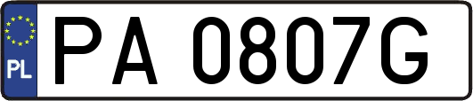 PA0807G