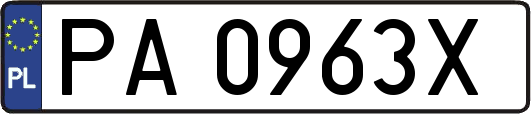 PA0963X