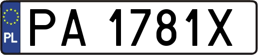 PA1781X