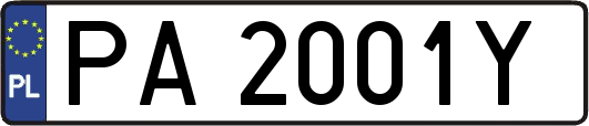 PA2001Y