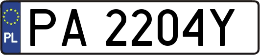 PA2204Y